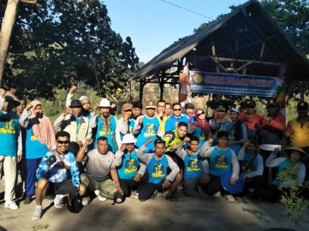 Dandim 0729/Bantul Goes Bersama ke Praon Cawan